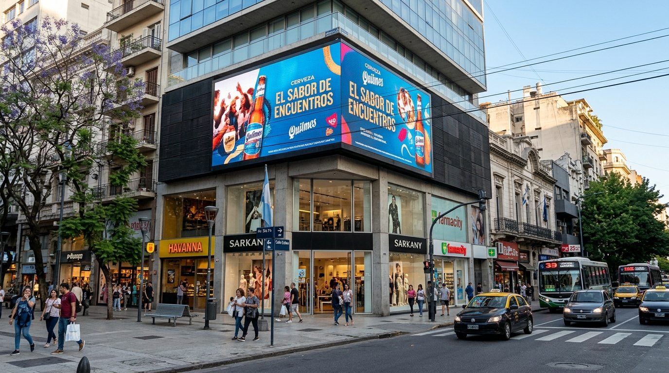 Pantalla LED Outdoor para exterior comercial